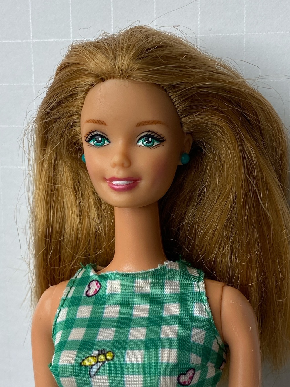 Barbie Style Fashion Avenue
Redhead Doll 1998 Mattel 20768
Green Eyes Redressed